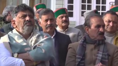Himachal Pradesh Congress Crisis: Sukhvinder Singh Sukhu Takes Responsibility for Abhishek Manu Singhvi's Rajya Sabha Poll Debacle (Watch Video)